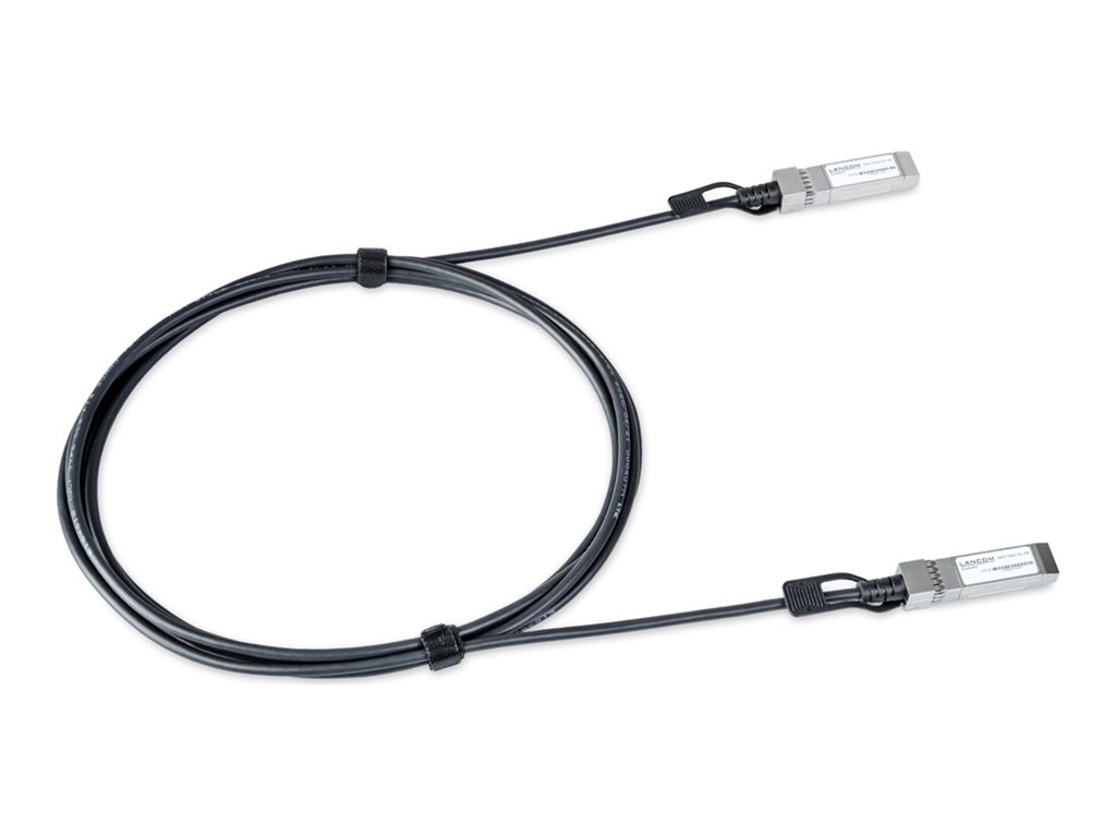 LANCOM SFP-DAC100-3M - 100GBase Direktanschlusskabel - SFP+ zu SFP+ - 3 m - Duplex (Packung mit 8)